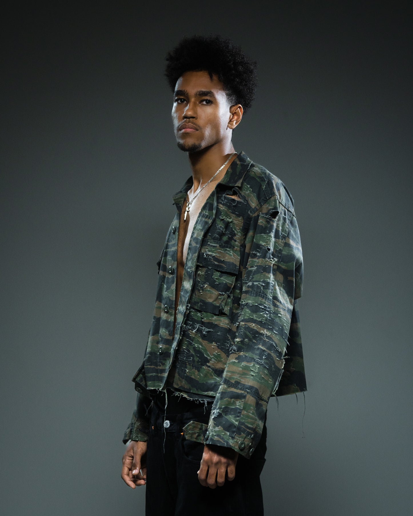 CAMOUFLAGE JACKET