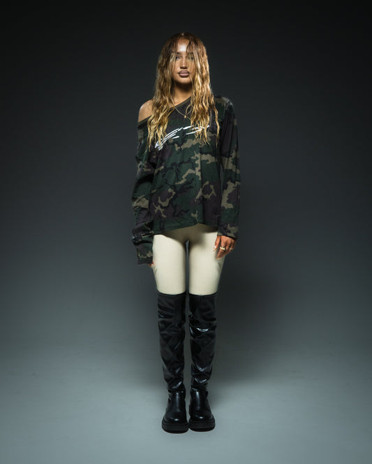 CAMOUFLAGE LONG SLEEVE
