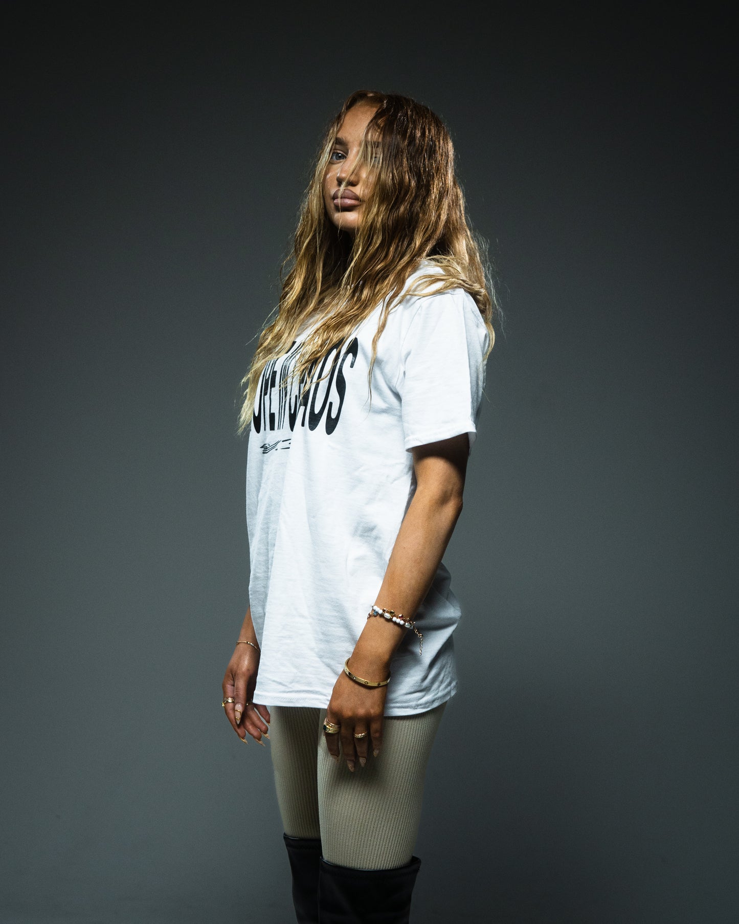 EUROPE IN CHAOS WHITE VIP STAFF T-SHIRT