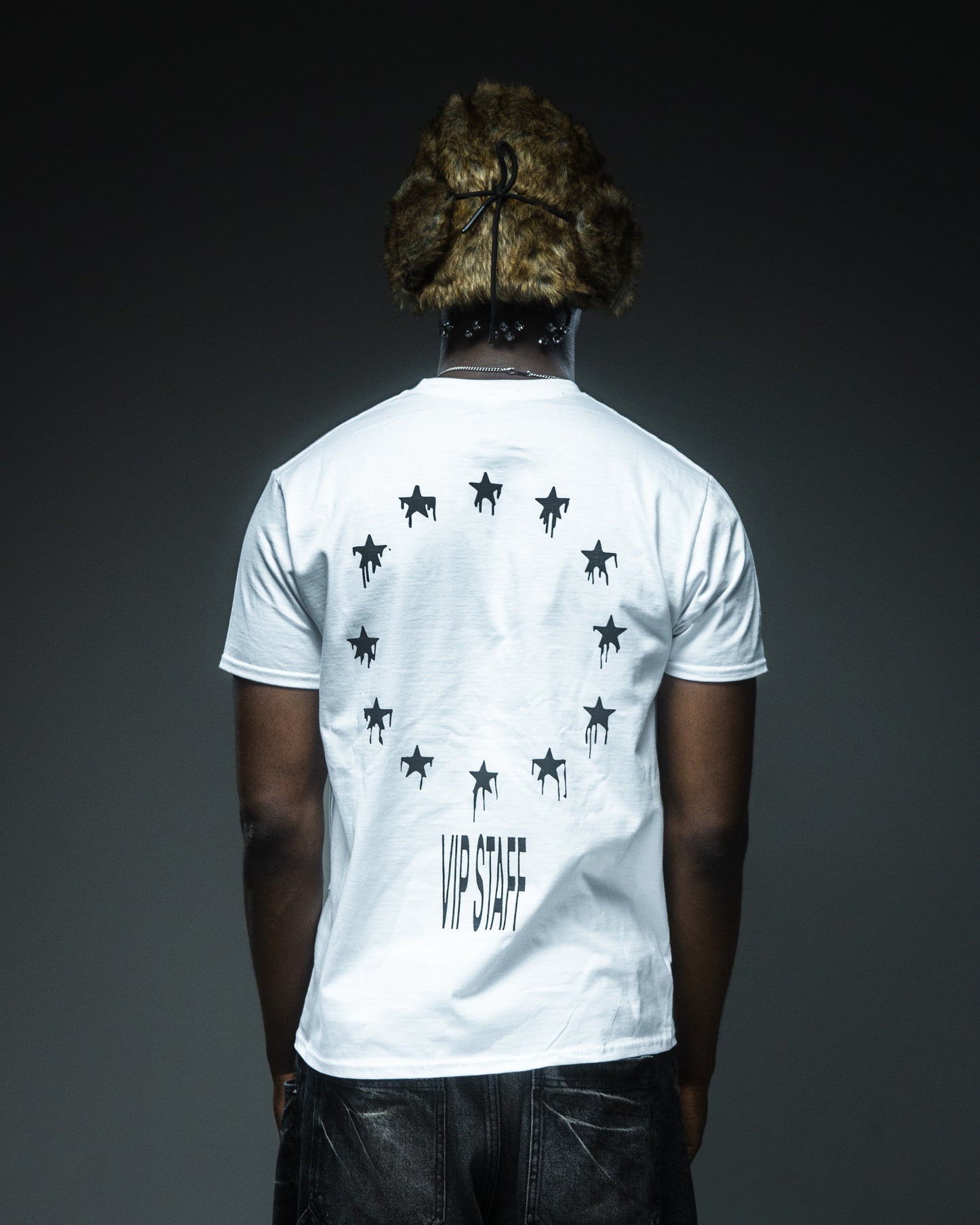 EUROPE IN CHAOS WHITE VIP STAFF T-SHIRT